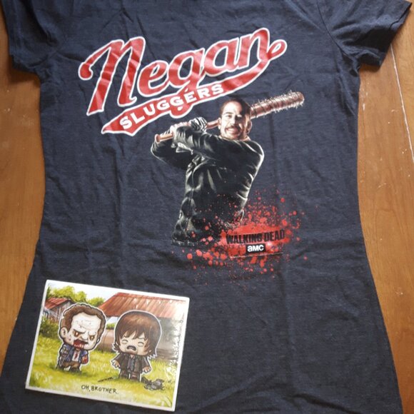 Brand new Loot Crate Walking Dead Bundle Negan Daryl zombie Merle - Picture 1 of 5